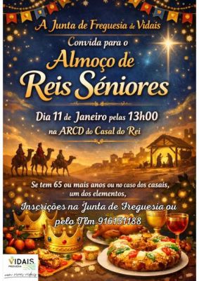 Almo&ccedil;o de Reis Seniores 